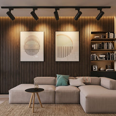 Adjustable LED Track Spotlight - Dimmable Tubular Ceiling Light