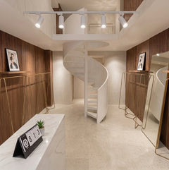 Adjustable LED Track Spotlight - Dimmable Tubular Ceiling Light