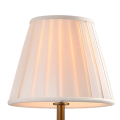 Giles Rustic Pleated Fabric Wall Sconce Vintage Light Fixture