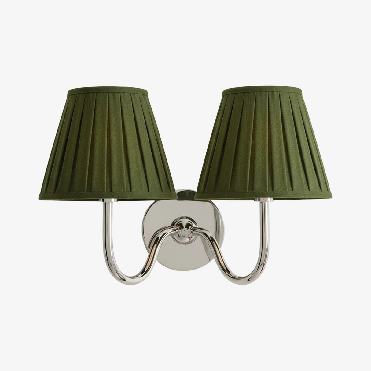 Giles Rustic Pleated Fabric Wall Sconce Vintage Light Fixture