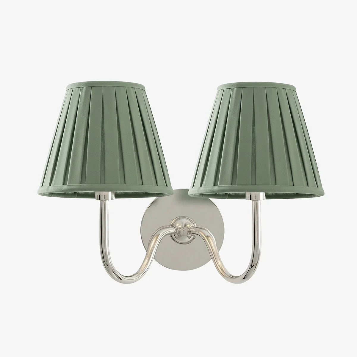 Giles Rustic Pleated Fabric Wall Sconce Vintage Light Fixture