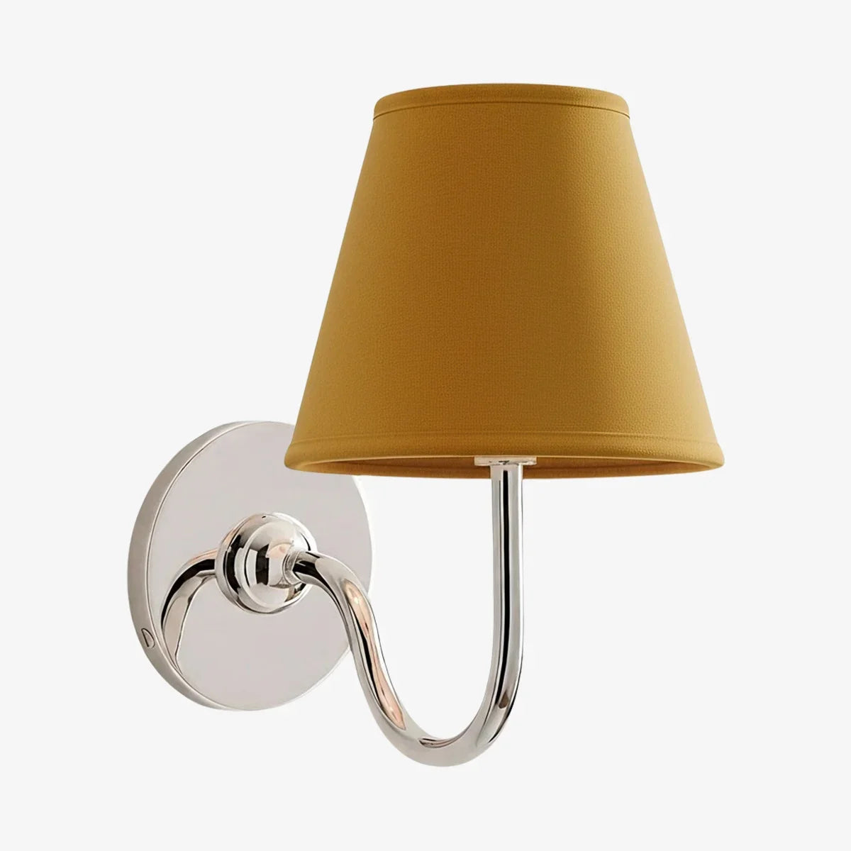 Giles Rustic Pleated Fabric Wall Sconce Vintage Light Fixture