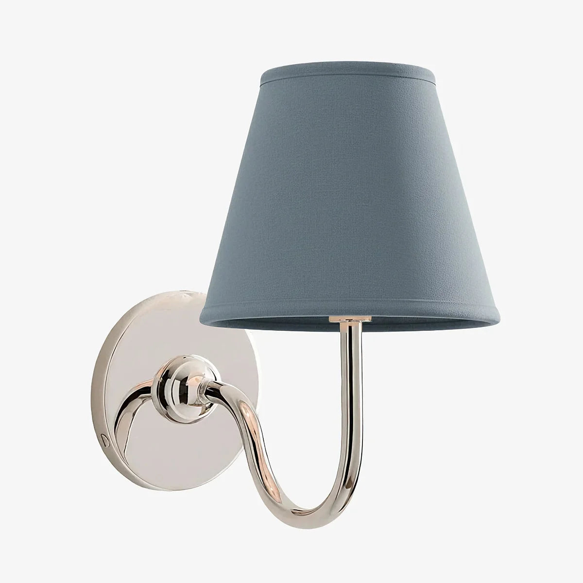 Giles Rustic Pleated Fabric Wall Sconce Vintage Light Fixture