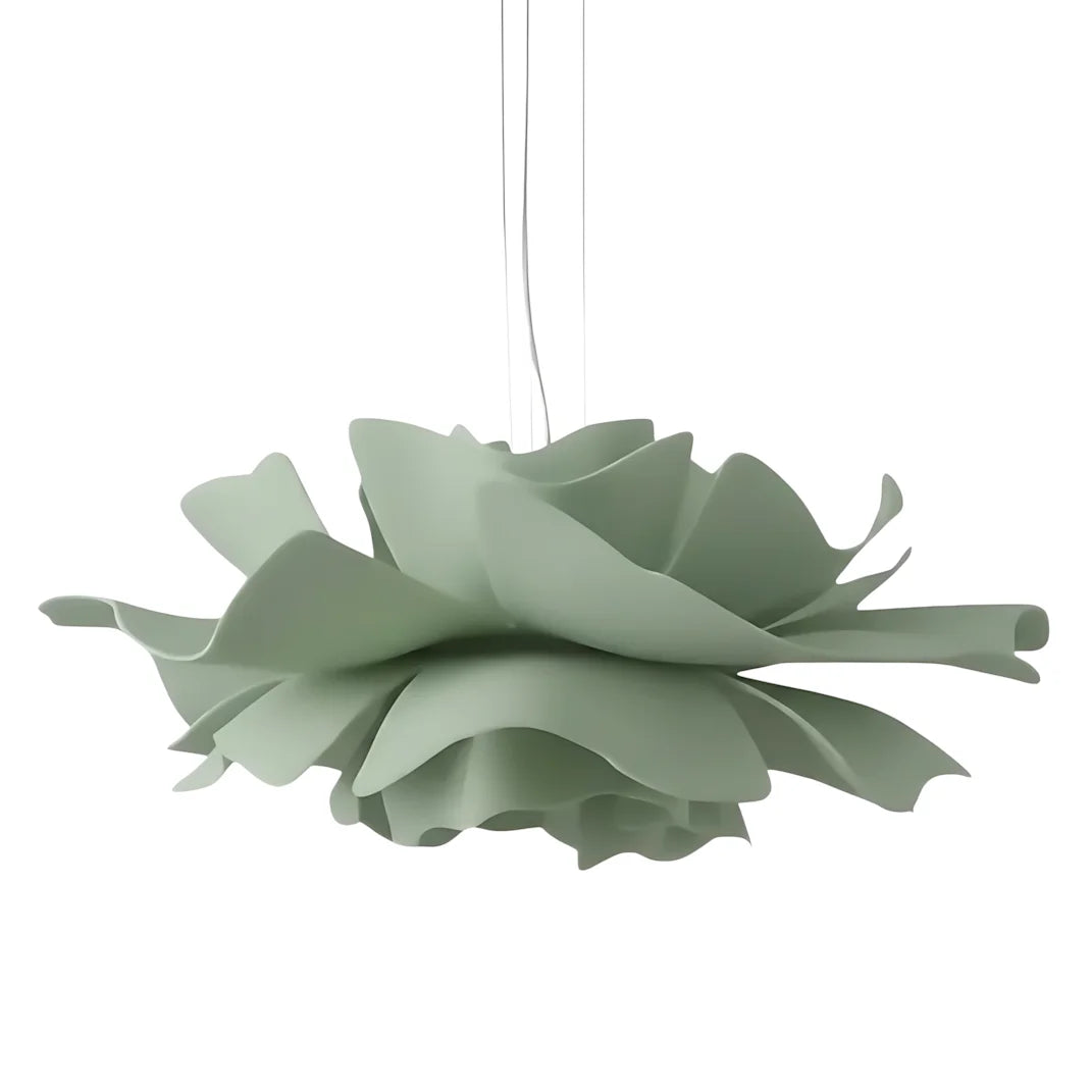 Gupton Nordic Lotus Flower Pendant Light Acrylic Metal Shade