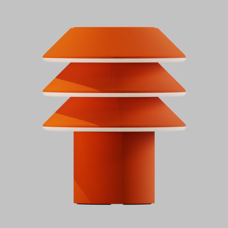Minimalist Mushroom Table Lamp with Touch Control for Bedside Dining