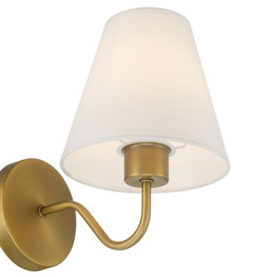 Avon Wall Sconce by Havenly Polished Nickel Finish Wall Light