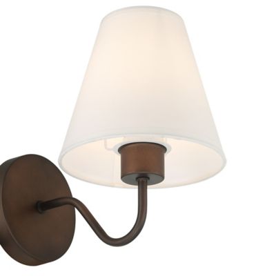Avon Wall Sconce by Havenly Polished Nickel Finish Wall Light
