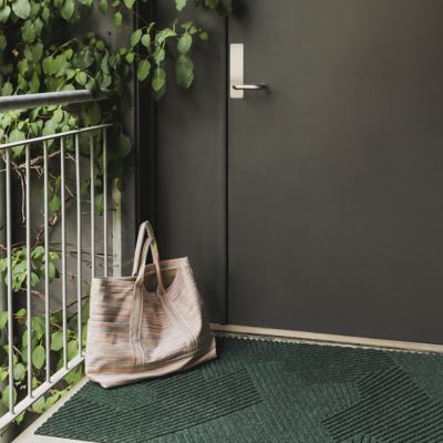 Heymat Stra Outdoor-Ready Recycled PET Doormat with Textured Design
