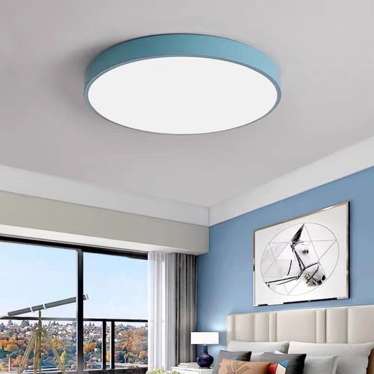 Lampsmodern-UK Circular Flush Mount LED Ceiling Light Slim Profile