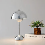 Elenorra Lunada Chrome Table Lamp Touch Dimmable LED 11.8in
