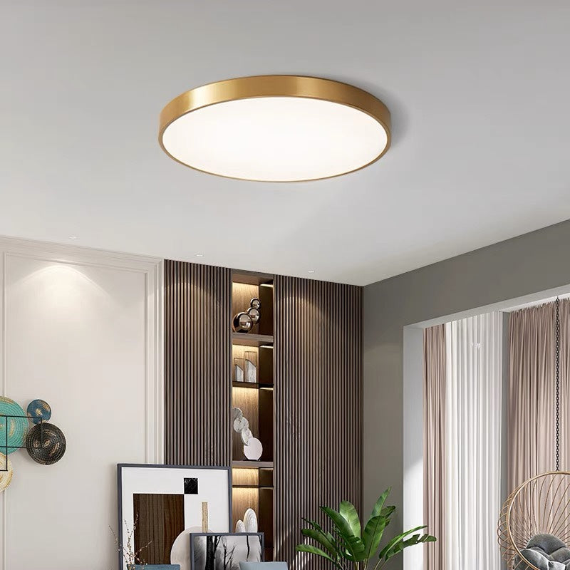 Lampsmodern-UK Circular Flush Mount LED Ceiling Light Slim Profile