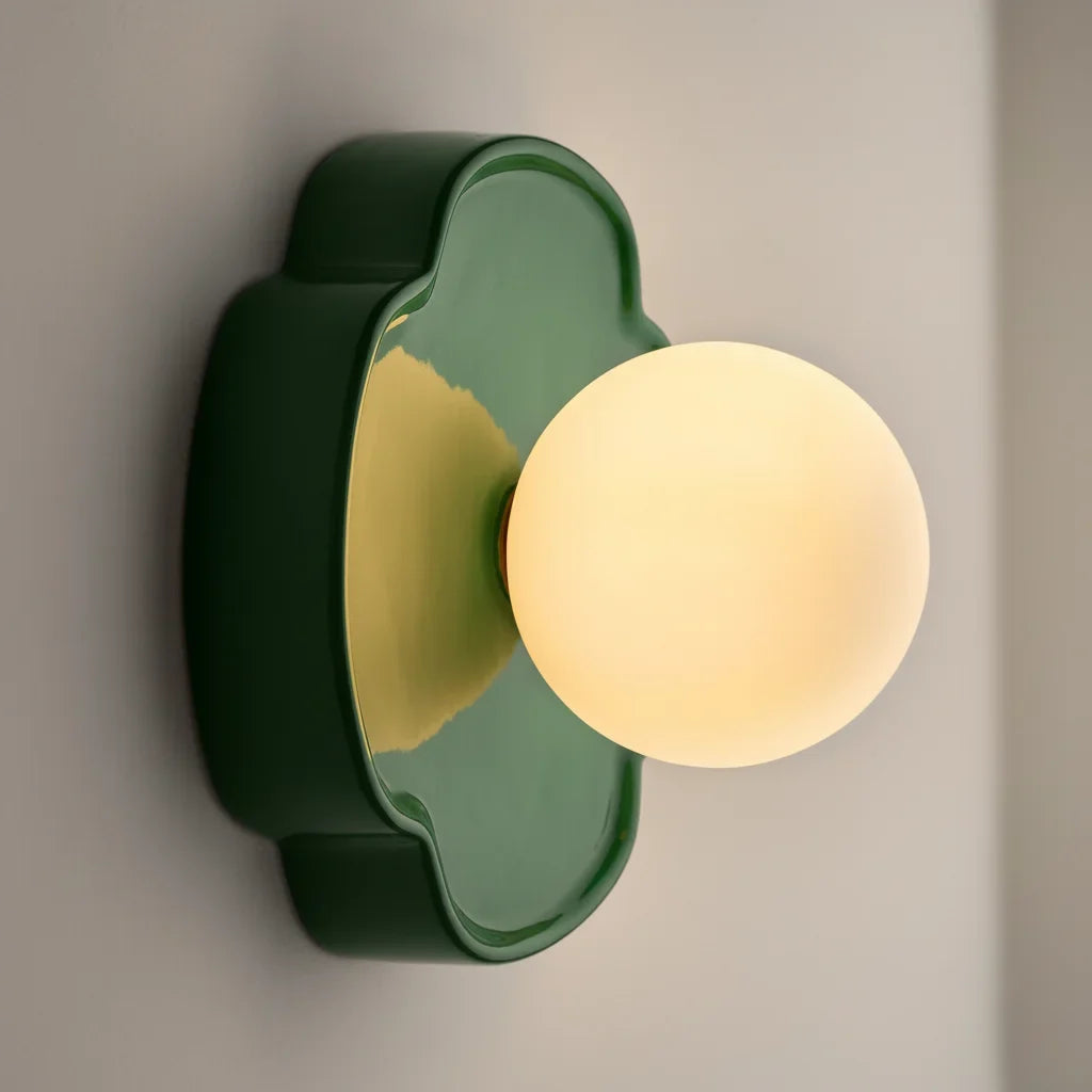 Elowen Modern Resin Orb Wall Lamp Modern Fixture