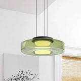 Pendant Light Nordic Glass and Iron Shade Multi-Layer Modern