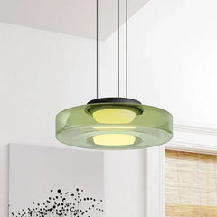 Pendant Light Nordic Glass and Iron Shade Multi-Layer Modern