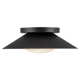 Cleo LED Wall Sconce Brushed Gold with Opal Glass