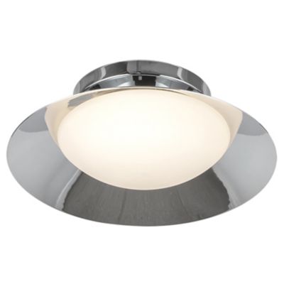 Cleo LED Wall Sconce Brushed Gold with Opal Glass