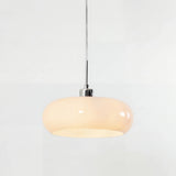Bauhaus Kieran Glass Pendant Light Iron 1-Light