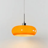 Bauhaus Kieran Glass Pendant Light Iron 1-Light