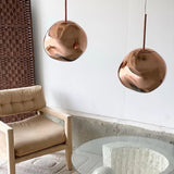 Modern Minimalist Lava Pendant Light PVC Metal