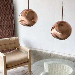Modern Minimalist Lava Pendant Light PVC Metal