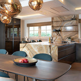 Modern Minimalist Lava Pendant Light PVC Metal
