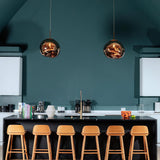Modern Minimalist Lava Pendant Light PVC Metal