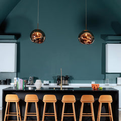 Modern Minimalist Lava Pendant Light PVC Metal