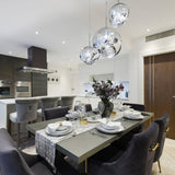 Modern Minimalist Lava Pendant Light PVC Metal