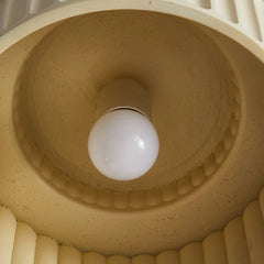 Lilith Vintage Resin Semi Flush Ceiling Light Modern Fixture