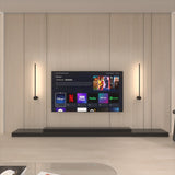 Modern Minimalist Linear LED Wall Light Aluminum 360-Degree Rotating Sconce