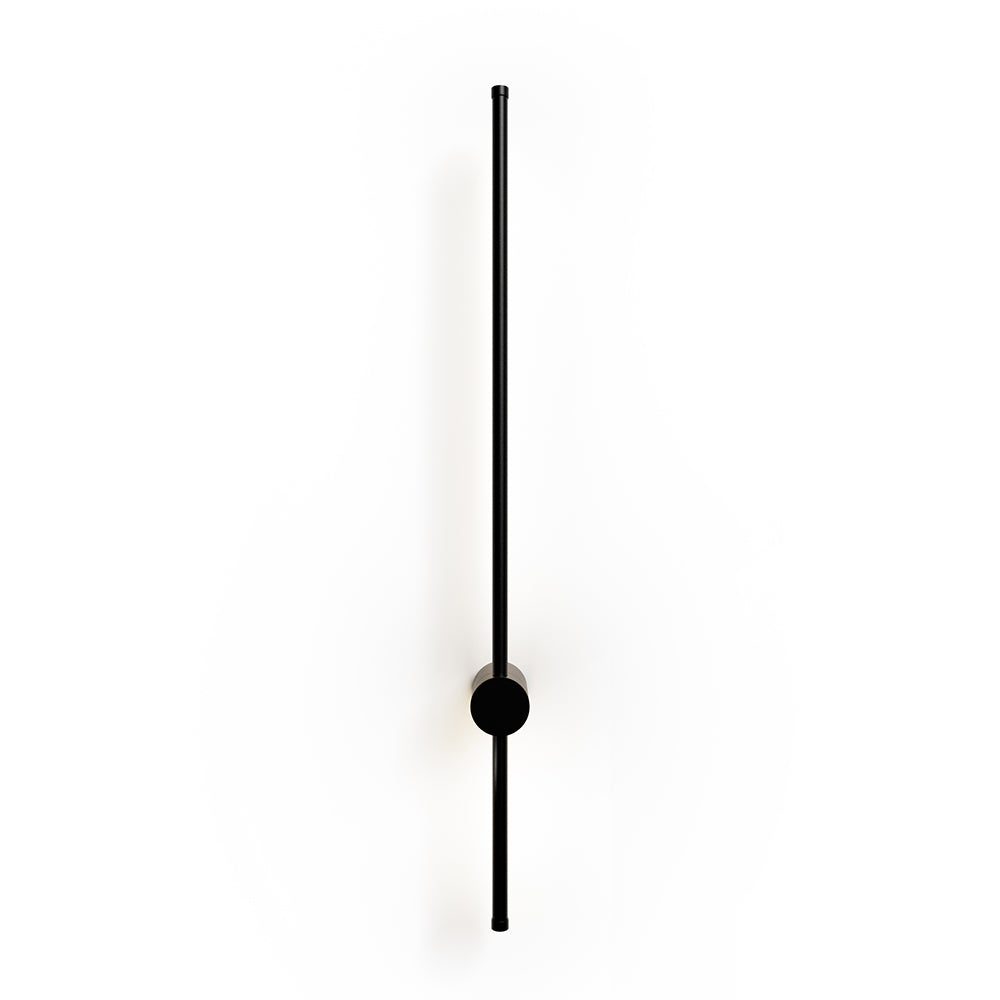 Modern Minimalist Linear LED Wall Light Aluminum 360-Degree Rotating Sconce