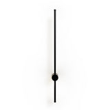 Modern Minimalist Linear LED Wall Light Aluminum 360-Degree Rotating Sconce