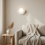 Linus Minimalist Colorful Glass Globe Wall Light Modern Sconce