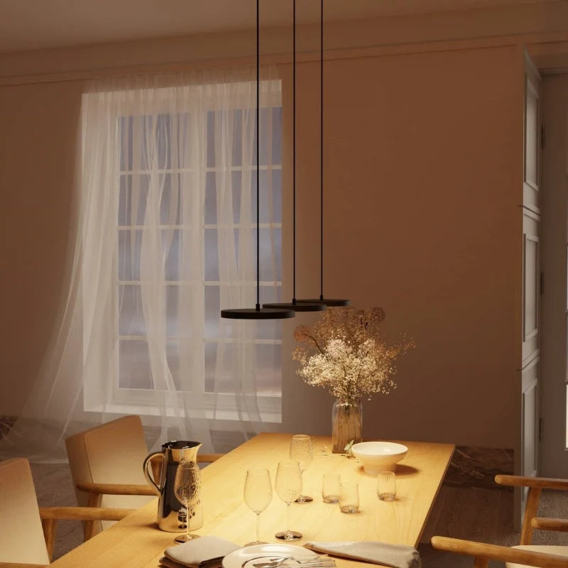 Evanos Minimal Line Pendant Light Modern Fixture