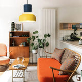 Nordic Pendant Light Acrylic Aluminum Colorful Bowl Shade E27