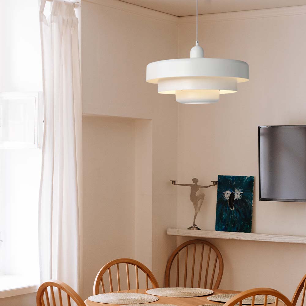 Lampsmodern-UK Bauhaus Iron Pendant Light Single-Head 13.8in x 8.3in
