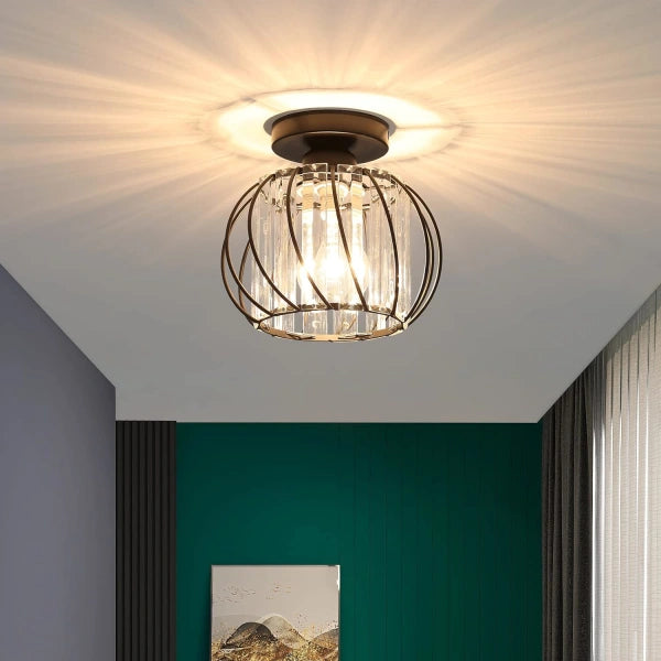 Lampsmodern-UK Nordic Luxury Glass Ceiling Light Flush Mount