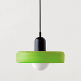Lampsmodern-UK Bauhaus Glass LED Pendant Light Adjustable Cord 9.8in×7.1in
