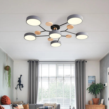 Lampsmodern-UK Circular LED Ceiling Light 33.5-37in Dia 5.5in
