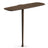 Nomon Unica Consola Wall-Mounted Mid-Century Walnut Console Table