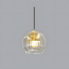 Lampsmodern-UK Nordic Modern Spherical Glass Pendant Light 1-Light