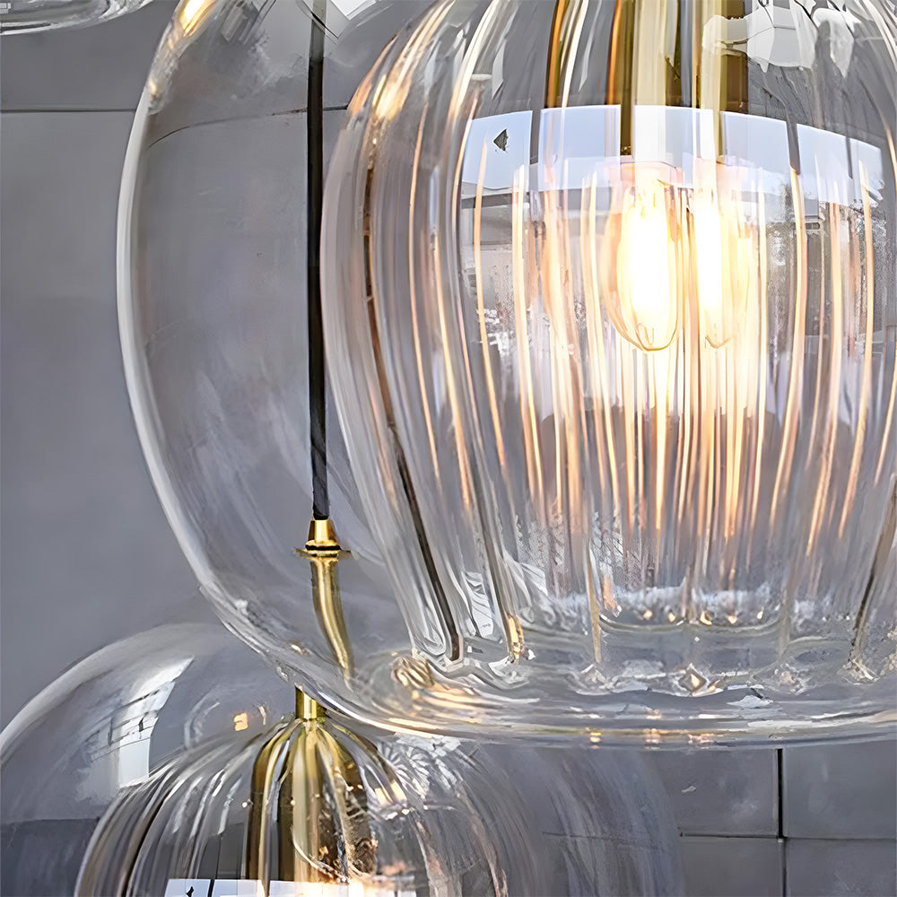 Lampsmodern-UK Nordic Modern Spherical Glass Pendant Light 1-Light