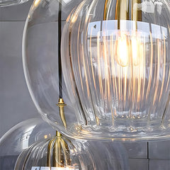 Lampsmodern-UK Nordic Modern Spherical Glass Pendant Light 1-Light