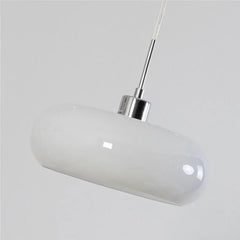 Bauhaus Kieran Glass Pendant Light Iron 1-Light