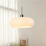 Bauhaus Kieran Glass Pendant Light Iron 1-Light