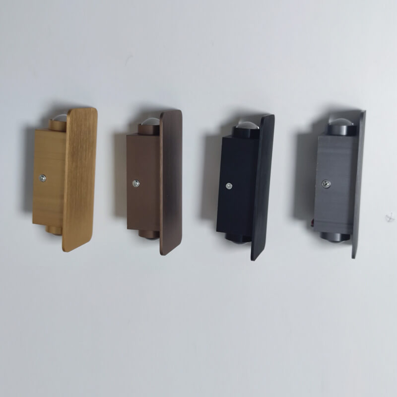 Rectangular aluminium up and down wall sconce product image