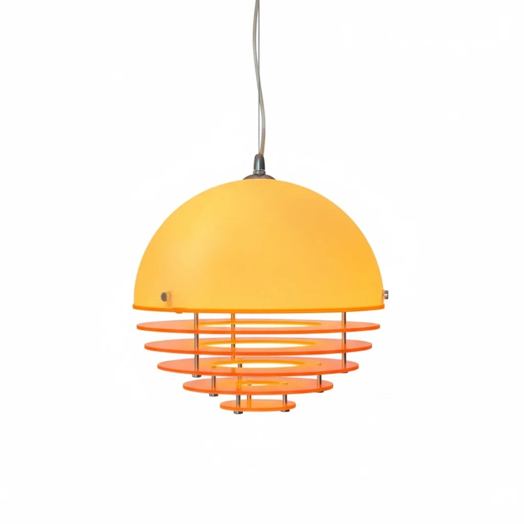 Odin Bauhaus Sunset Glass Pendant Light Modern Fixture