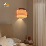 Orvenis Macaron Glass Wall Light Modern Dual-Colored Sconce