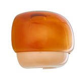 Orvenis Macaron Glass Wall Light Modern Dual-Colored Sconce