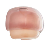 Orvenis Macaron Glass Wall Light Modern Dual-Colored Sconce